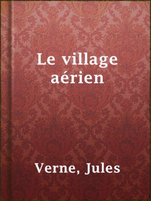 cover image of Le village aérien